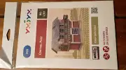 1/87 HO Building Signal Control Tower Railway Cardboard Model Train Kit E5