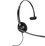 HP POLY EncorePro 510D with Quick Disconnect Monoaural Digital Headset TAA Wired Head-band Calls/Music Black