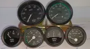 Smiths 52 mm Temp Oil Psi Amp Fuel Speedo,Tachometer 85mm Black Bezel