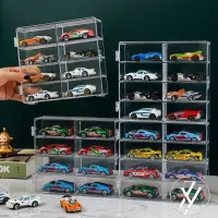 在飛比找蝦皮購物優惠-🔥免運🔥 模型展示盒 模型車展示盒1:64 收納盒 TOMI
