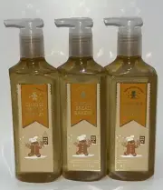 3 Ginger Bread Bakery Cleansing Gel Hand Soap Bath & Body Works 8 fl Oz