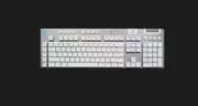 Logitech G PRO X TKL Wireless Mech Gaming Keyboard White Internet access for Logitech G HUB Software Advanced features require Logitech G HUB 920-012149