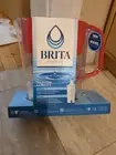 Brita Small Red Denali Water Filter Pitcher 6 Cup w/ 1 Brita Standard Filter New