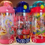 ::香港迪士尼樂園代購::迪士尼公主 直飲式 水壺 附背帶 閃電麥坤 玩具總動員