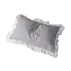 Pillow Case Non-fading Decorative Smooth Surface Pillowcase Comfortable Touch