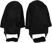 Bowling Shoe Covers for Women,Non-Woven Fabric Bowling Shoe Protector with Elastic Cord | Black Bowling Shoe Slide Bowling Accessories for Men Women Bowling