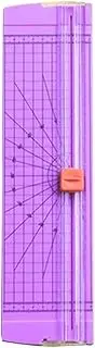 Corner Edge Trimmer Precision A4 Paper Cutter Blade Card Cutting Machine Photo Scrapbooking Trimmer Ruler Art Office Home Stationery Round Corner Trimmer (Size : Violet)