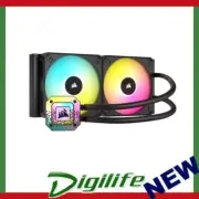 Corsair H115i Elite CAPELLIX 280mm Radiator, 2x ML140 RGB PWM Fans, Ultra Bright
