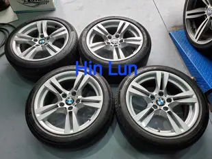 18吋BMW原廠鋁圈含胎~M版前後配~F10.F11.F07.F01.F02.F30.F31.F32.F34.F36.E84.E90.E92.X1.X3.X4