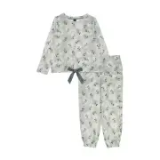 Disney Mickey Mouse Friends 2-Piece Pajama Set Grey