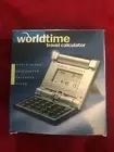 World Time Travel Calculator Clock Calender Folding Case - Brand New!