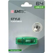 Emtec Style Flash Drive 64GB USB each