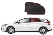 Genuine SNAPSHADES Car Rear Window Shades for Ford Focus Hatchback 3rd Gen (2...