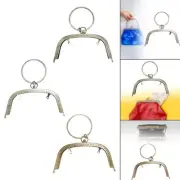 Metal Purse Frame Purse Clasp Frame, Rectangle Design, Women Handle Bag Making