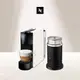 Nespresso 膠囊咖啡機 Essenza Mini白+Aero3黑色奶泡機