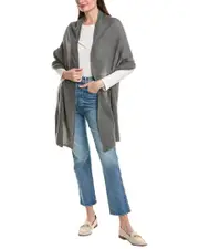 Portolano Plain Jersey Lightweight Cashmere Wrap