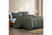 Ardor Boardwalk Quilt Cover Home Bedding Sheet Set w/ Pillowcase - Green