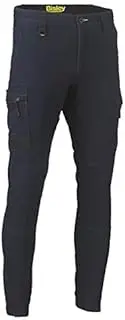 [Bisley] Workwear Mens Pant Flex & Move Denim Cargo, ST, 107