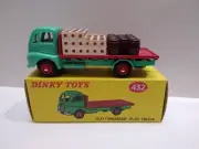 ATLAS DINKY TOYS 432 GUY FLAT TRUCK BOXED with added LOAD OF CRATES AND BARRELS