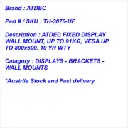 ATDEC - TH-3070-UF