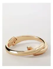 [Basque] Interlaced Bangle in Gold
