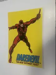 MARVEL COMICS DAREDEVIL RETRO POSTER PIN UP BRAND NEW.