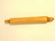 PROFESSIONAL WOODEN ROLLING PIN Revolving Handles Chapatti/Roti, Pastry Maker