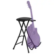 Guitarist Stool Guitar Stand Musicians Chair On Stage Live Performance Foldable