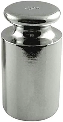 Qezodsx Calibration Weight for Digital Scale, Carbon Steel, Chrome, 1000G (1K...