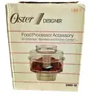 NEW Oster 5900-18 Food Processor Accessory For Osterizer Blenders Kitchen Center