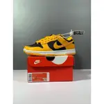 熱賣現貨 SB DUNK LOW “GOLDENROD” 黑黃低幫休閒運動鞋