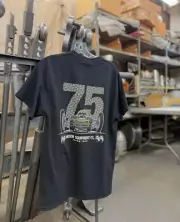 Mooneyes t-shirt black 75th anniversary dragster size XXXL hot rod kustom