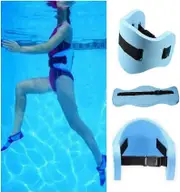 Lertenys Swim Floating Belt - Water Aerobics Exercise Belt - Aqua Fitness Foam Flotation Aid -Blue