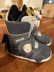 New Burton Felix Step On Snowboard Boots - Women's Size 7.5 Slate Blue