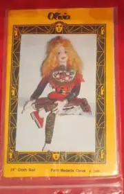 PMC Designs 24" Cloth Doll Olivia Pattern 1998