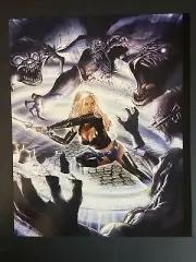 Jenna Jameson Shadow Hunter #3 Virgin Comic Book Poster 8.5x11 Greg Horn