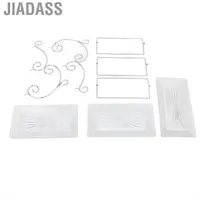 在飛比找蝦皮商城優惠-Jiadass 自助餐食物展示架水果沙拉盤西餐蛋糕三層玻璃盤