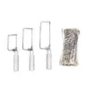 20pcs Long Plaster Saw Blades 70/98/128mm Dentist Lab Equipment with Plaster Saw