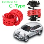 2pcs Size C Front Shock Absorber Spring Bumper Power Cushion Buffer For BMW X5 (for: BMW)