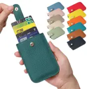 Minimalist Wallet for Men & Women RFID Front Pocket Leather Card Holder Wallet