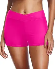 [Yonique] Womens Swim Shorts Bathing Suits Bottoms Swimsuit Bottoms