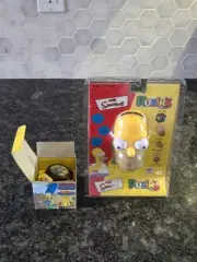 The Simpson Rubik’s Cube Puzzle Factory SEALED Rare!, With Simpsons Watch