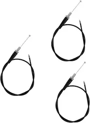 3pcs Cable Accelerator The Tools Dirt Bike Parts Bike Tool Car Tools Throttle Cable Replacement Parts Throttle Wire Dirt Bike Throttle Cable Kit Throttle Cable Tool ATV Parts Steel