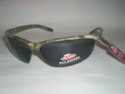 Berkley Polarized Camo Sunglasses Lanier Smoke Lens 100% UVA/UVB Protection