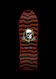 Powell Peralta Old School Reissue Maroon Geegah Ripper Skateboard Deck