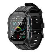 Bakeey C26 1.96inch AMOLED Display 8763EWE-VP 128M bluetooth Call Heart Rate Blood Pressure Blood Oxygen Monitor Sleep M
