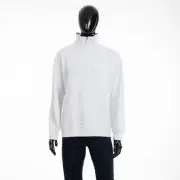 BRUNELLO CUCINELLI 975$ Ivory Techno Cotton French Terry Jumper