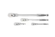 New GearWrench 81230P 4 Piece Flex Head Ratchet Set