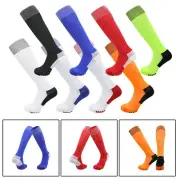 Soccer Shin Guards Socks with Mesh Back Design Comfortable and Secure Fit