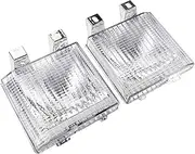 1 Pair Side Corner Marker Lamp Left Right Side Turn Signal Parking Light Cover Turn Signal Corner Light Corner Parking Light Front Corner Side Marker For C1500 C2500 C3500 Truck